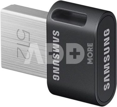 Samsung | FIT Plus | MUF-512AB/APC | 512 GB | USB 3.2 Gen 1 | Gray