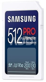 Samsung Memory card SD MB-SY512SB/WW 512GB Pro Ultimate + reader