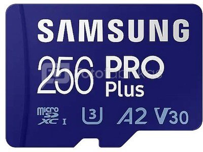 Samsung microSDXC PRO Plus 256GB memory card with reader (MB-MD256KB)