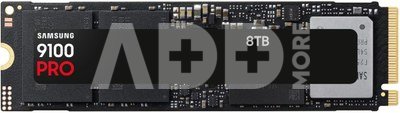 Samsung SSD | 9100 PRO | 8000 GB | Solid-state drive interface PCIe 5.0 x4, NVMe 2.0 | Read speed 14800 MB/s | Write speed 13400 MB/s
