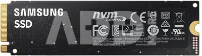 Samsung V-NAND SSD 980 500 GB, SSD form factor M.2 2280, SSD interface M.2 NVME, Write speed 3000 MB/s, Read speed 3500 MB/s