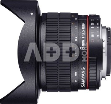 Samyang 8mm f/3.5 Aspherical IF MC (Fish-eye)