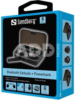 Sandberg 126-38 Bluetooth Earbuds + Powerbank