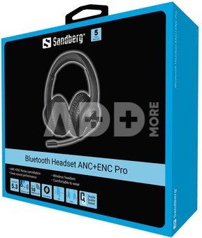 Sandberg 126-45 Bluetooth Headset ANC+ENC Pro