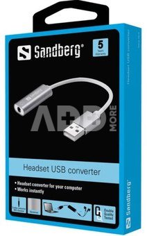 Sandberg 134-13 Headset USB converter