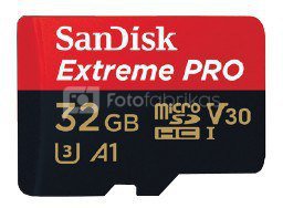 SanDisk microSDHC A1 100MB 32GB Extreme Pro SDSQXCG-032G-GN6MA