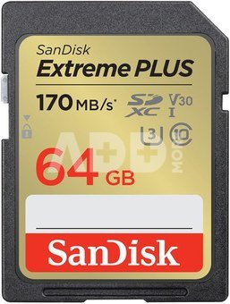 Sandisk memory card SDXC 64GB Extreme Plus