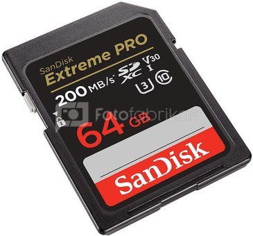 Sandisk memory card SDXC 64GB Extreme Pro
