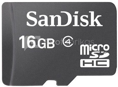 SanDisk MicroSDHC Card Only 16GB SDSDQM-016G-B35
