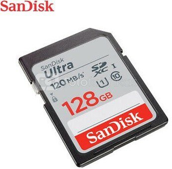SanDisk Ultra SDXC UHS-I 128GB 120MB/s SDSDUN4-128G-GN6IN