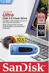 SanDisk Ultra USB 3.0 BLUE 64GB SDCZ48-064G-U46B