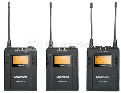 SARAMONIC UWMIC9 (TX9 +TX9 +RX9)