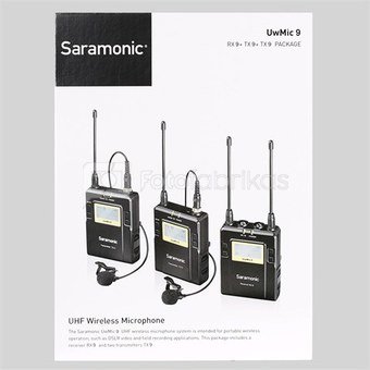 SARAMONIC UWMIC9 (TX9 +TX9 +RX9) W/ CASE SR-C6