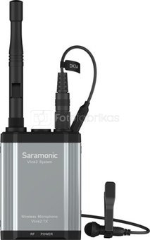 SARAMONIC VLINK2 KIT2, 2.4GHZ TWO WAY-COMMUNICATION WIRELESS MICROPHONE SYSTEM (2XTX+RX)