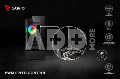 Savio BLAST Fan SET 3 x 120mm SAVIO