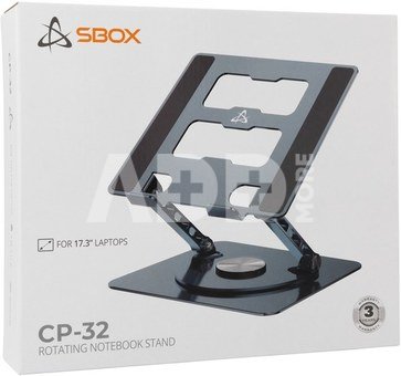 Sbox CP-32 Laptop stand 360 Rotation