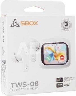Sbox EB-TWS08-W Touch Screen Display White
