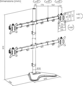 Sbox LCD-F048-2 (17-32/4x9kg/100x100)