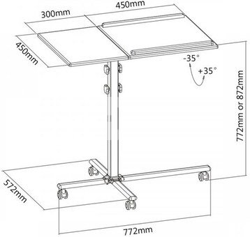 Sbox Projector Floor Stand PFS-2