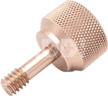 Caruba schroef 1/4" male met grip extra lang (reserveschroef tbv top handle)
