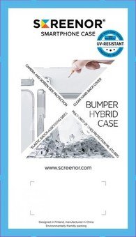 SCREENOR BUMPER IPHONE 16 PRO TRANSPARENT