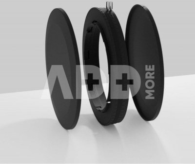 Set of Magnetic Aluminum Lids for Filter Mounts Revoring H&Y - 58-77 mm