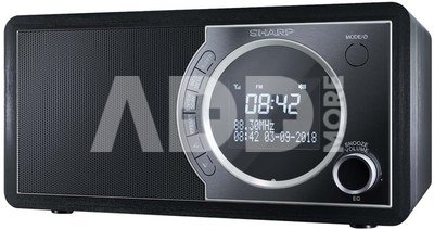 Sharp DR-450(BK) Digital Radio, FM/DAB/DAB+, Bluetooth 4.2, Alarm function, Midnight Black | Sharp | Digital Radio | DR-450(BK) | Bluetooth | Midnight Black