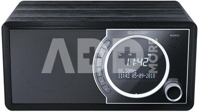 Sharp DR-450(BK) Digital Radio, FM/DAB/DAB+, Bluetooth 4.2, Alarm function, Midnight Black | Sharp | Digital Radio | DR-450(BK) | Bluetooth | Midnight Black