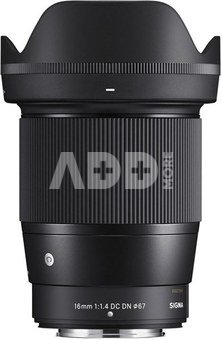 Sigma 16mm F1.4 DC DN Fujifilm X + 5 METŲ GARANTIJA - Objektyvai 