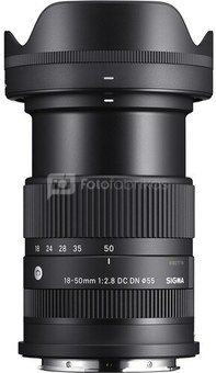 Sigma 18-50mm f/2.8 DC DN Contemporary (Sony E) + 5 METŲ GARANTIJA
