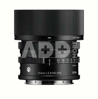 Sigma 45mm F2.8 DG Contemporary L-Mount (Black)