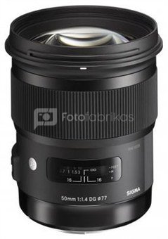 Sigma 50mm F1.4 DG HSM for Canon [Art] + 5 METŲ GARANTIJA