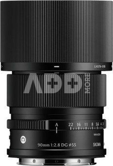 Sigma 90mm f/2.8 DG Contemporary black (Sony E)