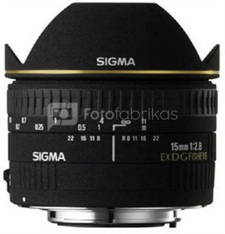 Sigma EX 15mm F2.8 DG Diagonal-Fisheye Nikon