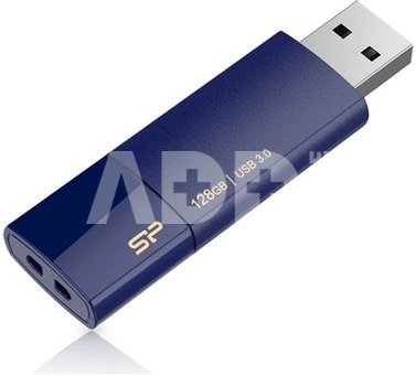 SILICON POWER 128GB, USB 3.0 FlASH DRIVE, BLAZE SERIES B05, DEEP BLUE