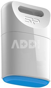 SILICON POWER 32GB, USB 2.0 FLASH DRIVE TOUCH T06, WHITE