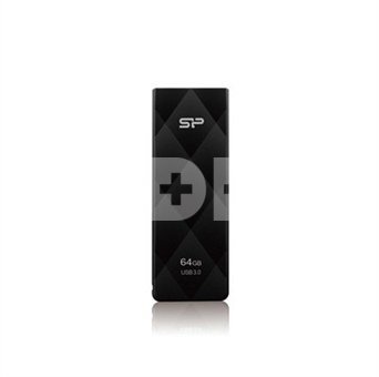 SILICON POWER 64GB, USB 3.0 FlASH DRIVE, BLAZE SERIES B20, BLACK