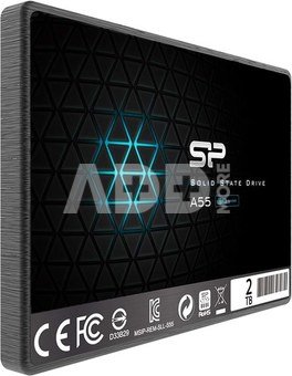 Silicon Power Ace A55 2000 GB, SSD form factor 2.5", SSD interface SATA III, Write speed 530 MB/s, Read speed 560 MB/s