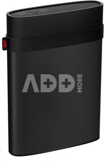 Silicon Power external hard drive 4TB Armor A85B, black