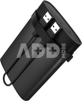 Silicon Power external hard drive 4TB Armor A85B, black