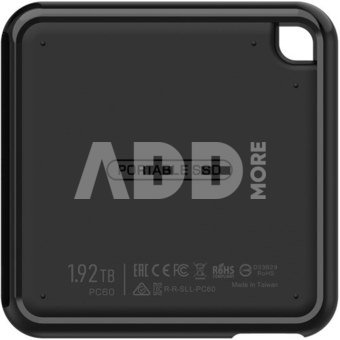 Silicon Power external SSD 256GB PC60, black