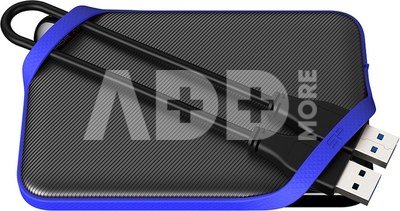 Silicon Power Portable Hard Drive ARMOR A62 GAME 1000 GB, USB 3.2 Gen1, Black/Blue