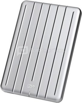 Silicon Power Portable SSD Bolt B75 Pro 512 GB, USB 3.2, Silver