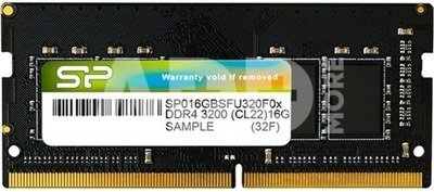 SILICON POWER 16GB (DRAM Module), DDR4-3200,CL22, SODOIMM,8GBx1