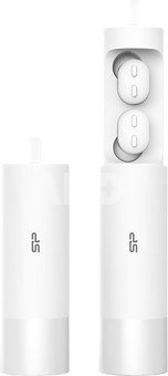SILICON POWER 5MW BT earphone BP81 True Wilreless White