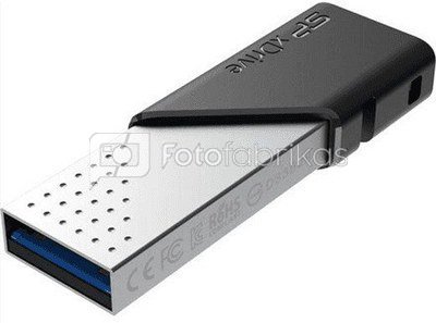 Silicon Power Z50 32 GB, USB 3.0, Black/Silver