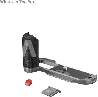 SmallRig Silicone L-Shape Handle for X-T50 (Charcoal Silver)4712