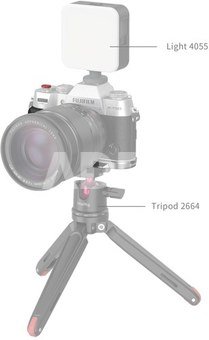 SmallRig Silicone L-Shape Handle for X-T50 (Silver) 4713