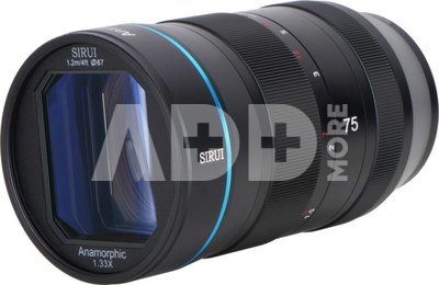 SIRUI ANAMORPHIC LENS 1,33X 75MM F/1.8 MFT MOUNT