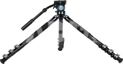 Sirui Carbon Fiber Tripod Kit with VideoHead L-324F + VH-10